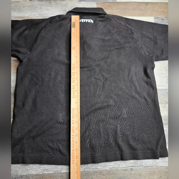 Puma X Ferrari Black Polo Shirt Men's XL - Picture 7 of 11